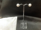 Freshwater Pearls set in 925 Silver Earrings - Image 1