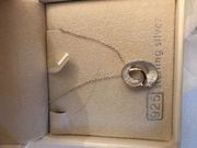 Two 925 Sterling Silver necklace
