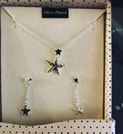 Star Necklace and Earring Set - Image 1