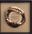 Silver and Rose Gold Plated bracelet  - Image 1