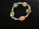 Handmade Stone & Crystal bracelet - Image 1