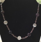 Handmade semi precious stone necklace - Image 1