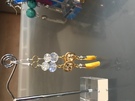 Yellow tassel earrings - Image 1