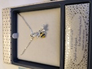 Hand painted bumblebee necklace  - Image 1